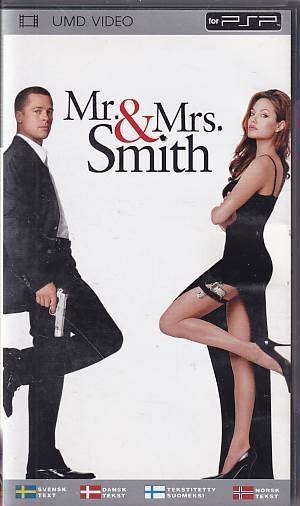 Mr. & Mrs. Smith - PSP UMD Film (B Grade) (Genbrug)